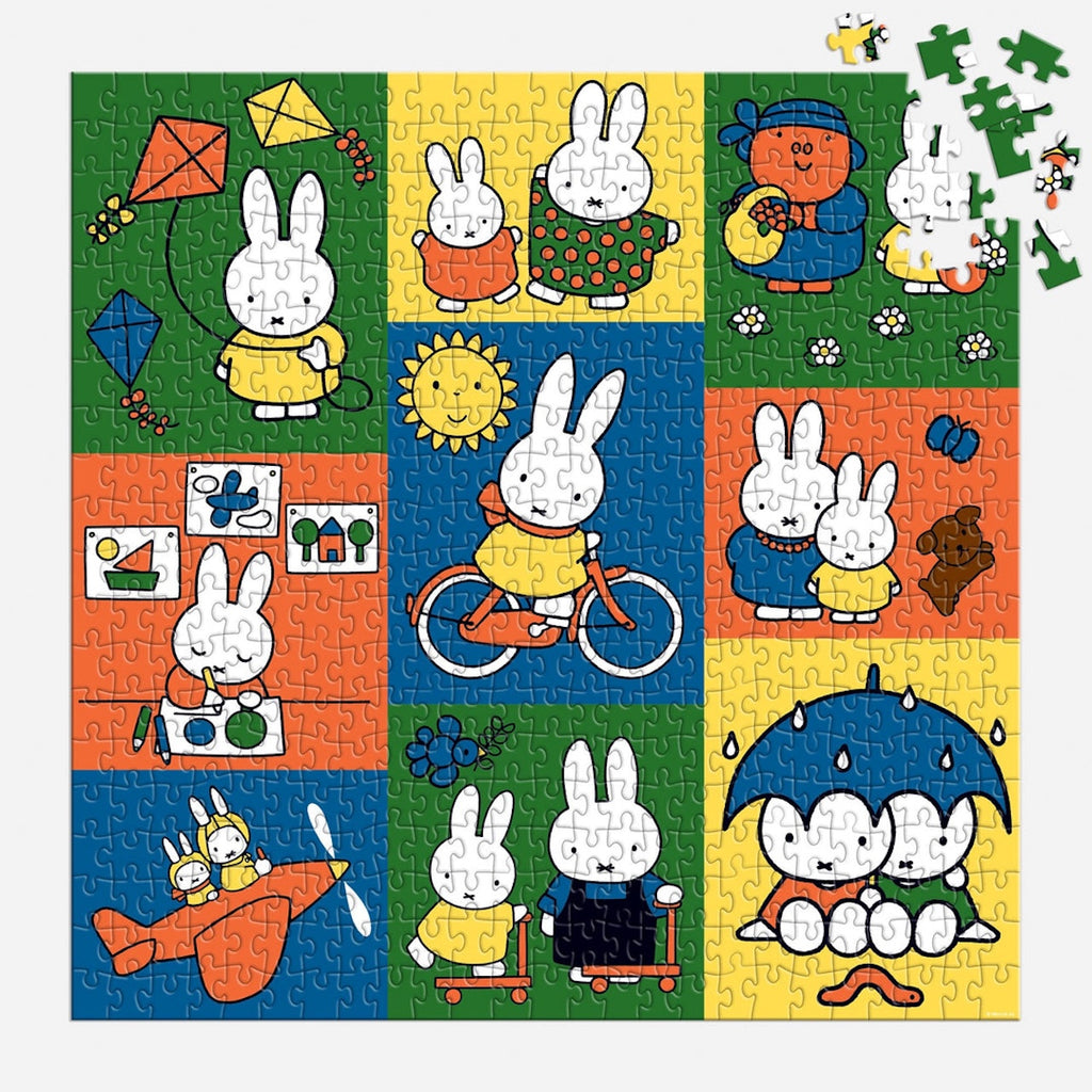 Miffy And Friends 500 Piece Jigsaw Puzzle Chronicle Books - Galison Toys & Games - Puzzles & Games - Jigsaw Puzzles