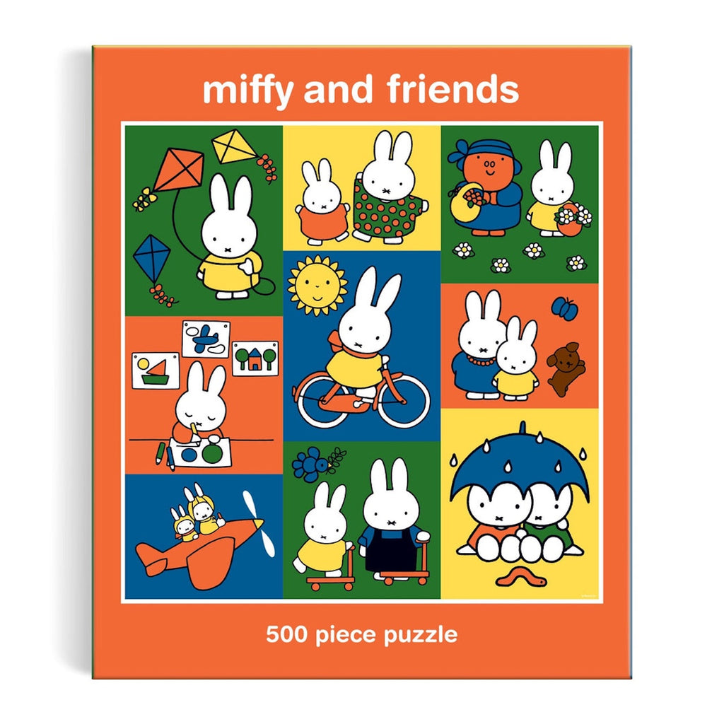 Miffy And Friends 500 Piece Jigsaw Puzzle Chronicle Books - Galison Toys & Games - Puzzles & Games - Jigsaw Puzzles