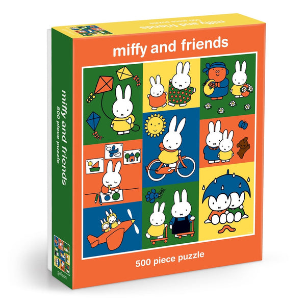 Miffy And Friends 500 Piece Jigsaw Puzzle Chronicle Books - Galison Toys & Games - Puzzles & Games - Jigsaw Puzzles