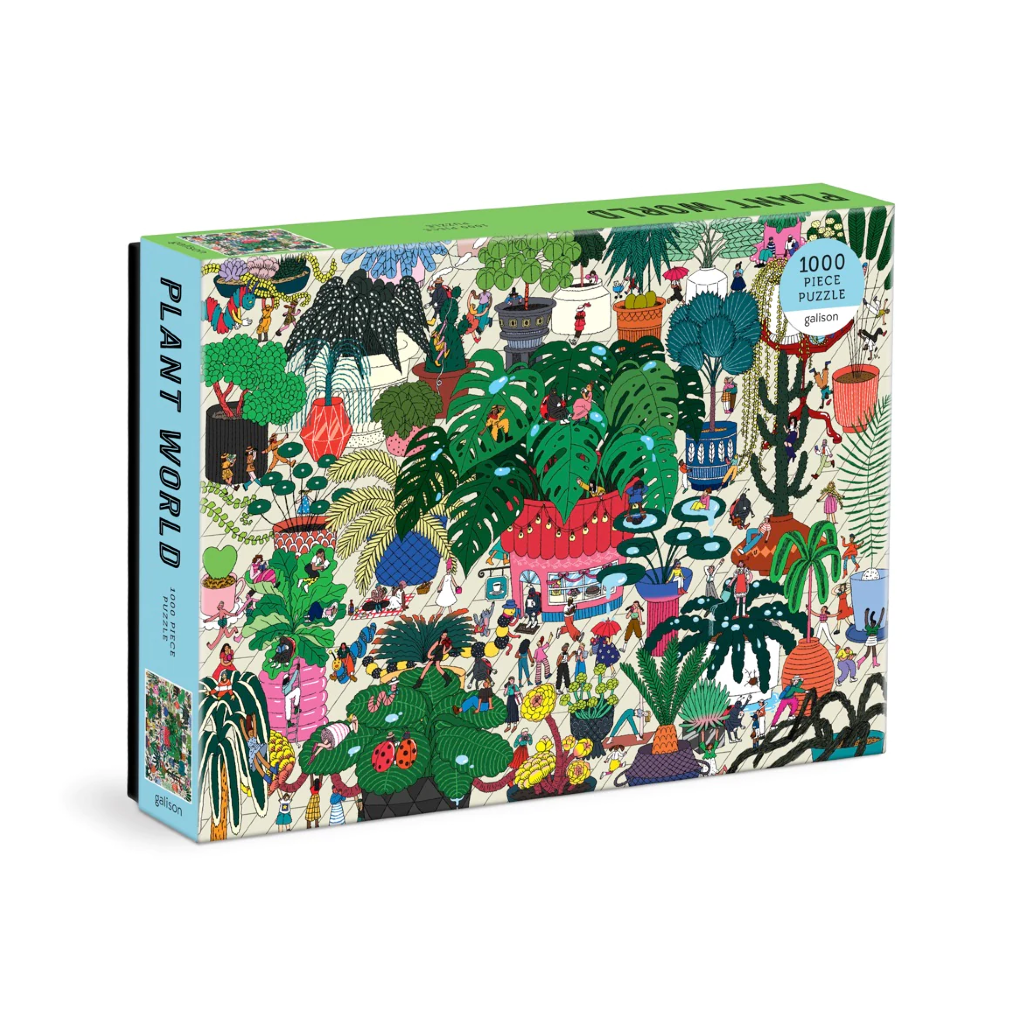 Plant World 1000 Piece Jigsaw Puzzle Chronicle Books - Galison Toys & Games - Puzzles & Games - Jigsaw Puzzles