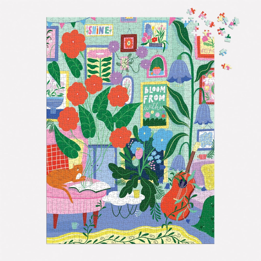 Room To Bloom 1000 Piece Jigsaw Puzzle Chronicle Books - Galison Toys & Games - Puzzles & Games - Jigsaw Puzzles