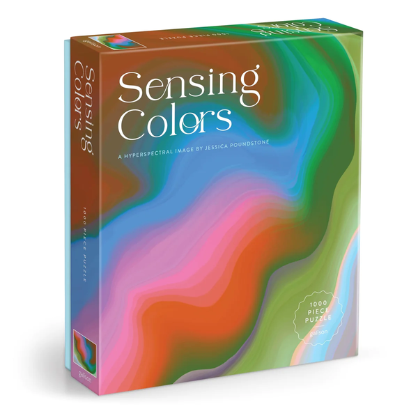 Sensing Colors 1000 Piece Jigsaw Puzzle Chronicle Books - Galison Toys & Games - Puzzles & Games - Jigsaw Puzzles
