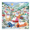 Swiss Alpine Village Foil 500 Piece Jigsaw Puzzle Chronicle Books - Galison Toys & Games - Puzzles & Games - Jigsaw Puzzles