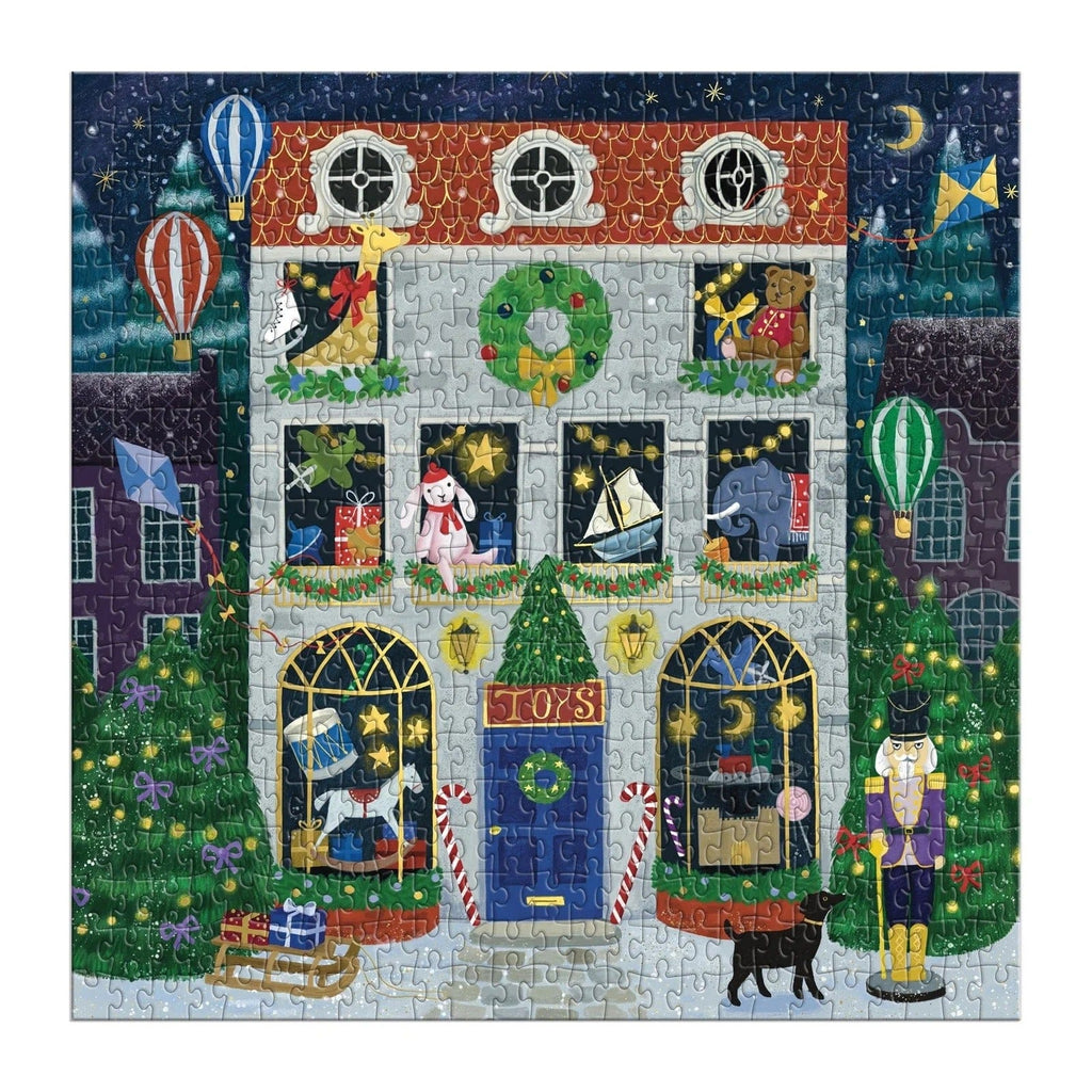 Twilight Toy Shop Foil 500 Piece Jigsaw Puzzle Chronicle Books - Galison Toys & Games - Puzzles & Games - Jigsaw Puzzles