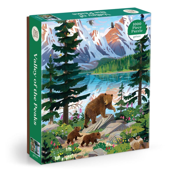 Valley Of The Peaks 1000 Piece Jigsaw Puzzle Chronicle Books - Galison Toys & Games - Puzzles & Games - Jigsaw Puzzles