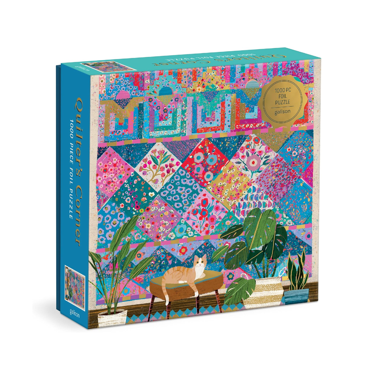 Victoria Ball Quilter's Corner 1000 Piece Jigsaw Puzzle