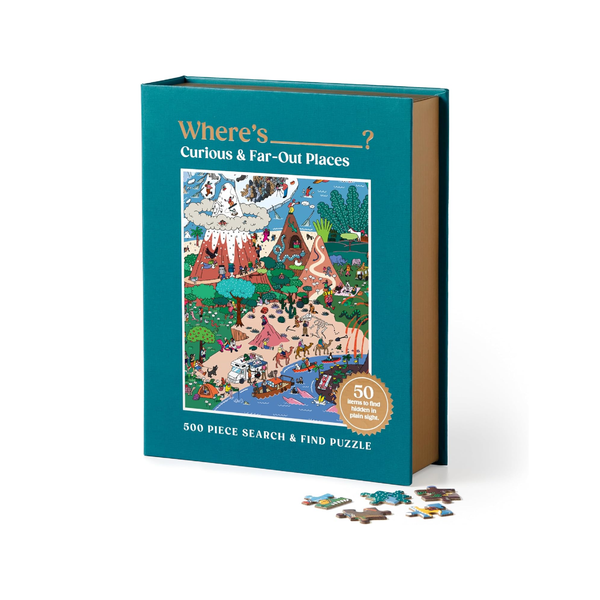 Where's ________? Search And Find 500 Piece Jigsaw Puzzle Chronicle Books - Galison Toys & Games - Puzzles & Games - Jigsaw Puzzles