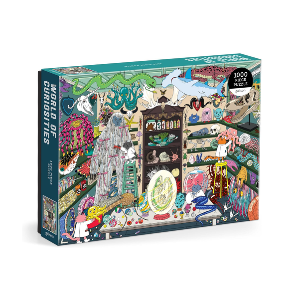 World Of Curiosities 1000 Piece Jigsaw Puzzle Chronicle Books - Galison Toys & Games - Puzzles & Games - Jigsaw Puzzles