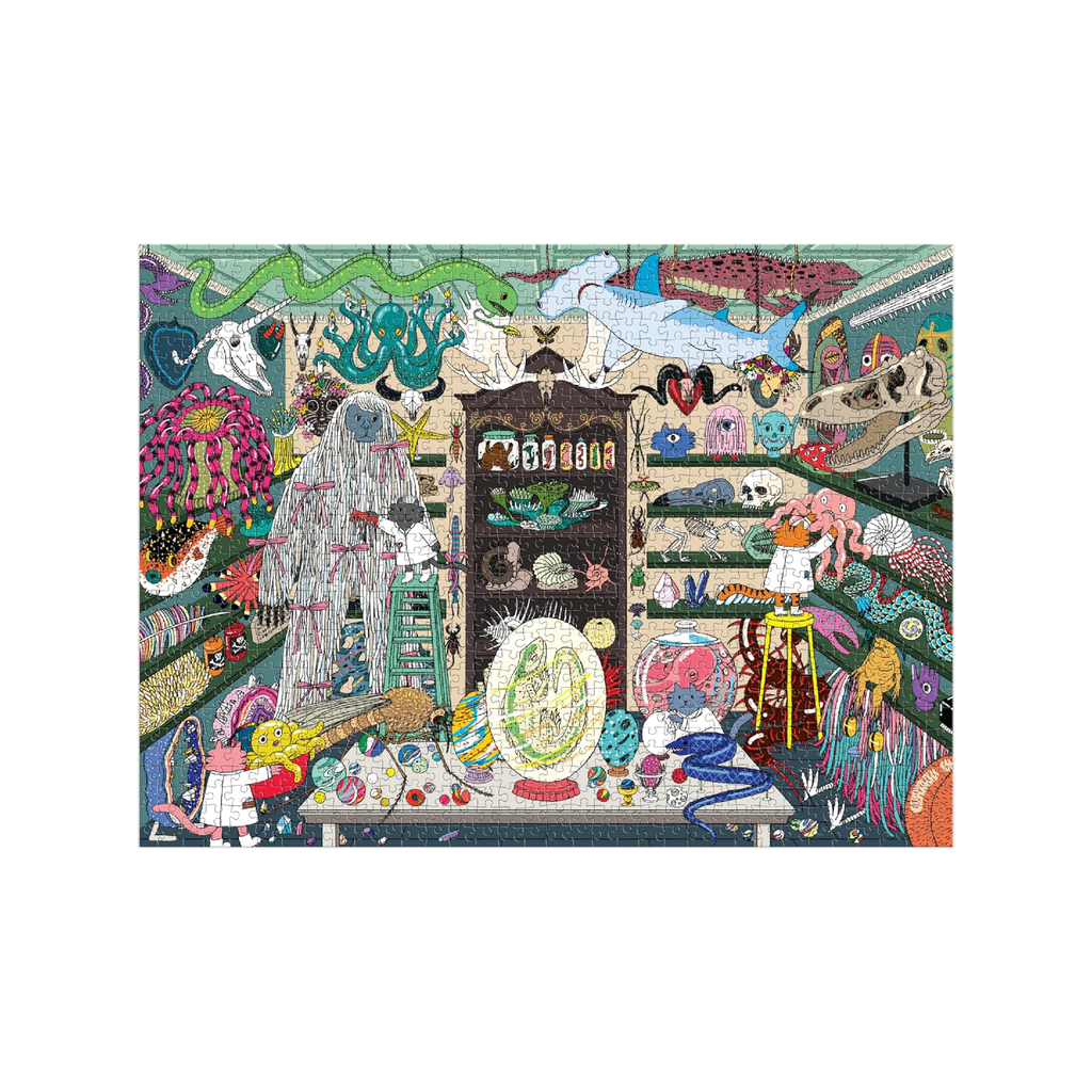 World Of Curiosities 1000 Piece Jigsaw Puzzle Chronicle Books - Galison Toys & Games - Puzzles & Games - Jigsaw Puzzles