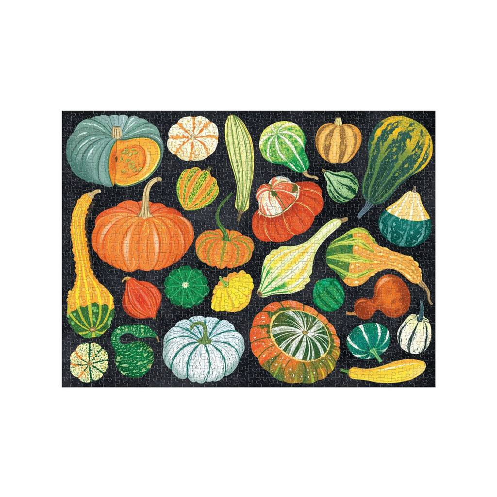 World Of Pumpkins 1000 Piece Jigsaw Puzzle Chronicle Books - Galison Toys & Games - Puzzles & Games - Jigsaw Puzzles