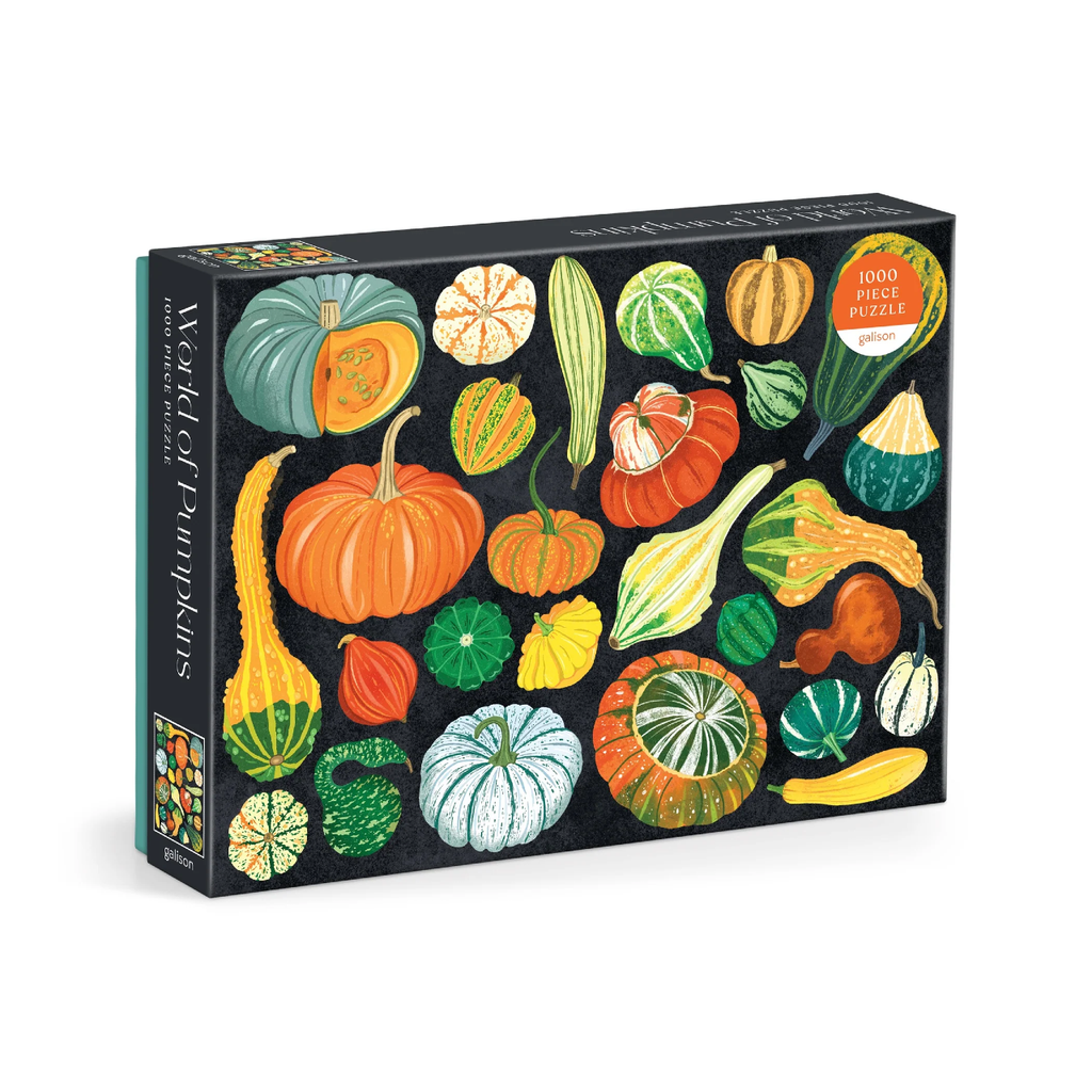 World Of Pumpkins 1000 Piece Jigsaw Puzzle Chronicle Books - Galison Toys & Games - Puzzles & Games - Jigsaw Puzzles