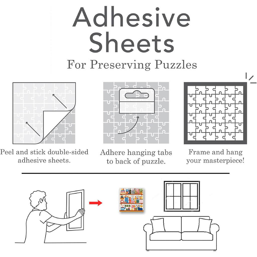 Puzzle Glue Sheets Chronicle Books - Galison Toys & Games - Puzzles & Games