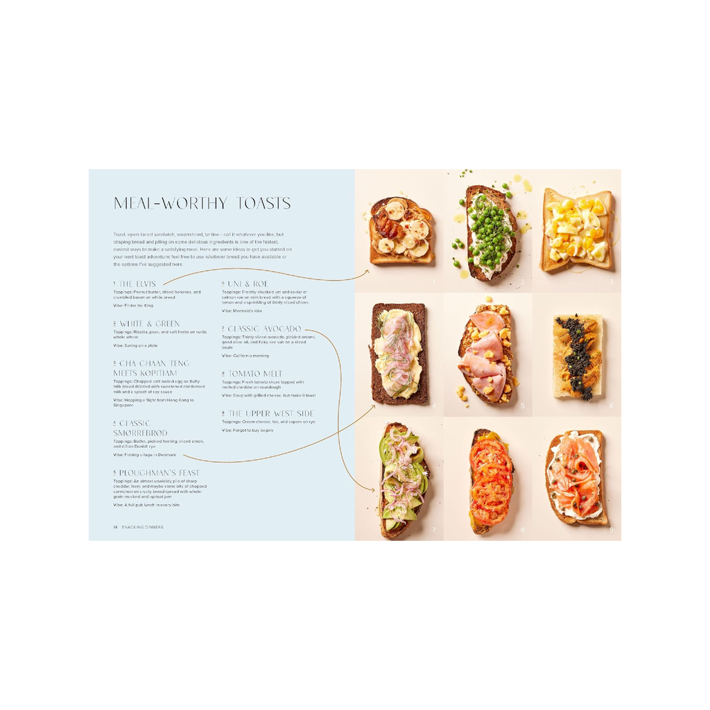 Snacking Dinners Cookbook Chronicle Books - Hardie Grant Books - Cooking