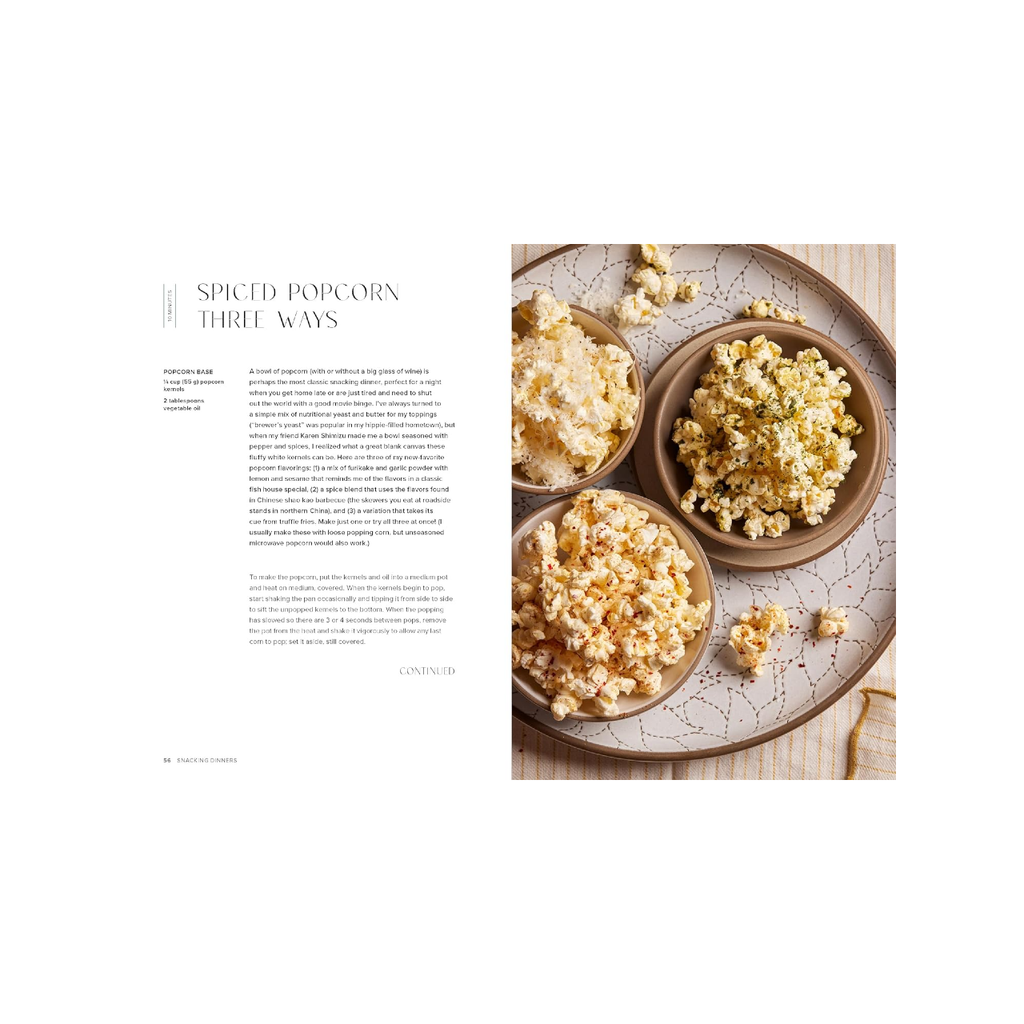 Snacking Dinners Cookbook Chronicle Books - Hardie Grant Books - Cooking