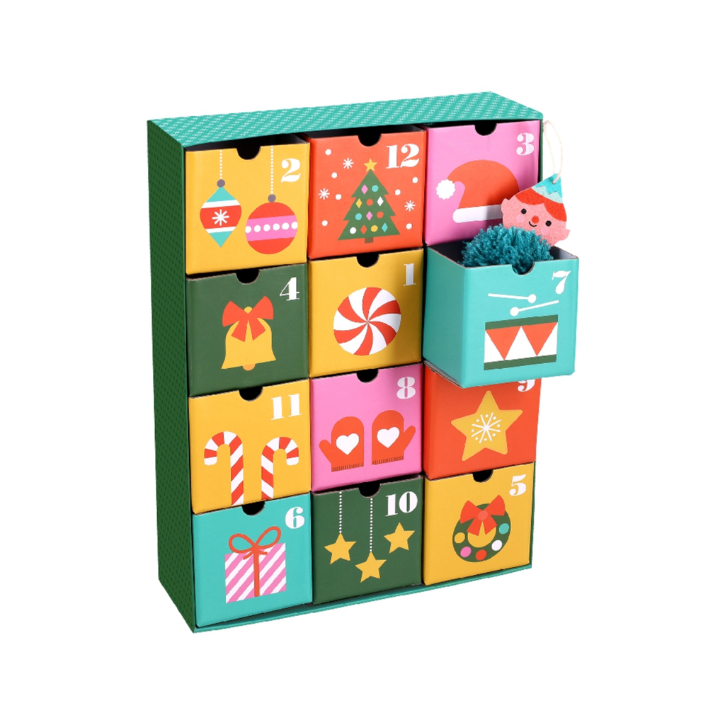 12 Crafts Of Christmas Advent Calendar Chronicle Books Holiday