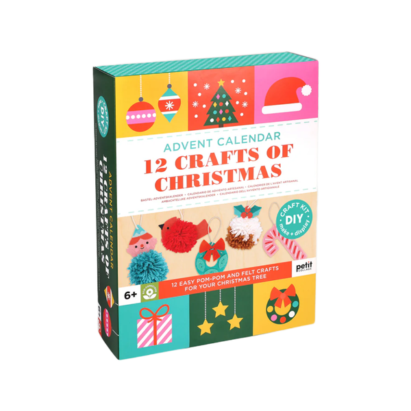 12 Crafts Of Christmas Advent Calendar Chronicle Books Holiday