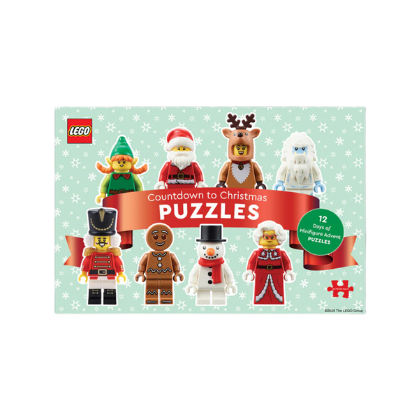 LEGO Countdown To Christmas Puzzles Advent Calendar Chronicle Books Holiday