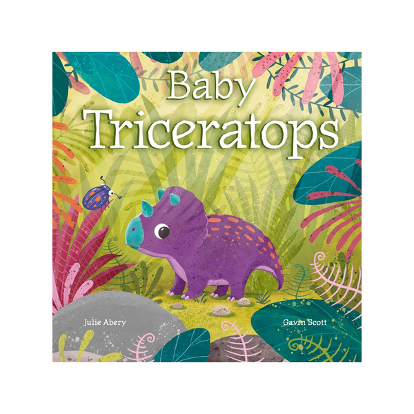 Baby Triceratops Board Book Chronicle Books - Laurence King Books - Baby & Kids - Board Books