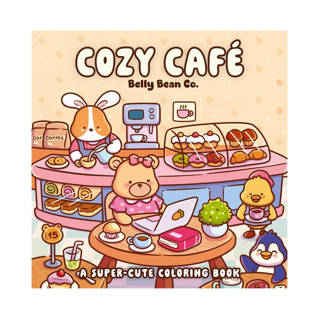 Cozy Café Coloring Book Chronicle Books - Laurence King Books - Coloring