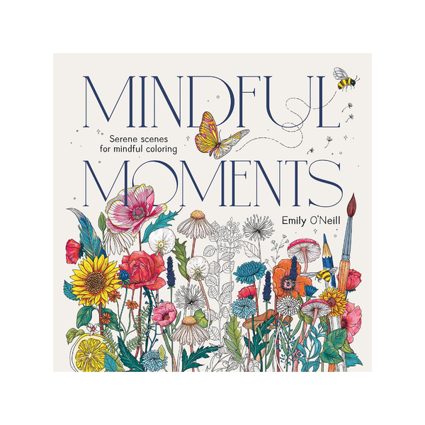 Mindful Moments Coloring Book Chronicle Books - Laurence King Books - Coloring