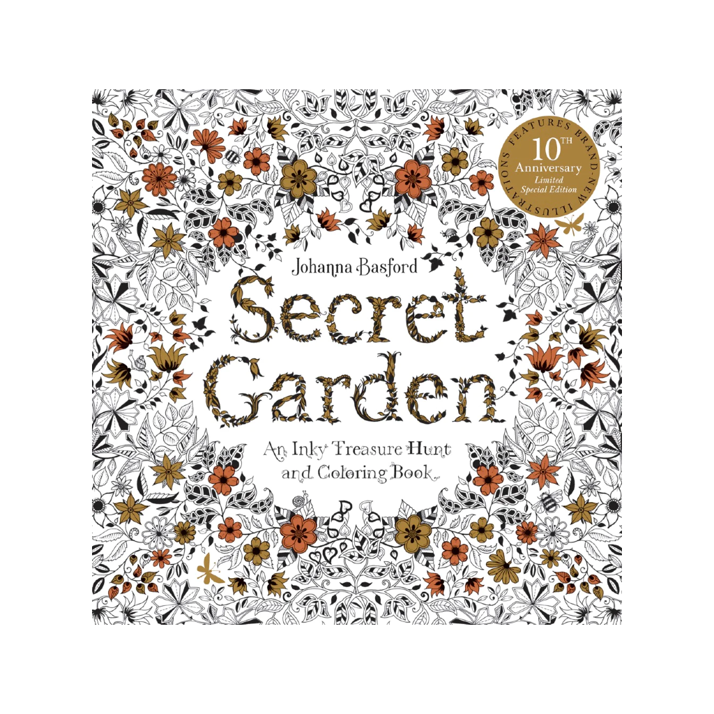 Secret Garden 10th Anniversary Edition Coloring Book Chronicle Books - Laurence King Books - Coloring