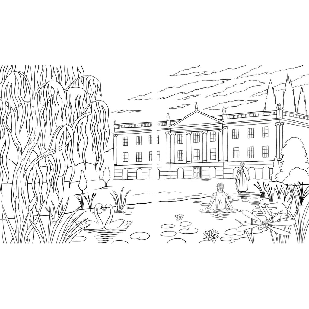 The World of Jane Austen Coloring Book Chronicle Books - Laurence King Books - Coloring
