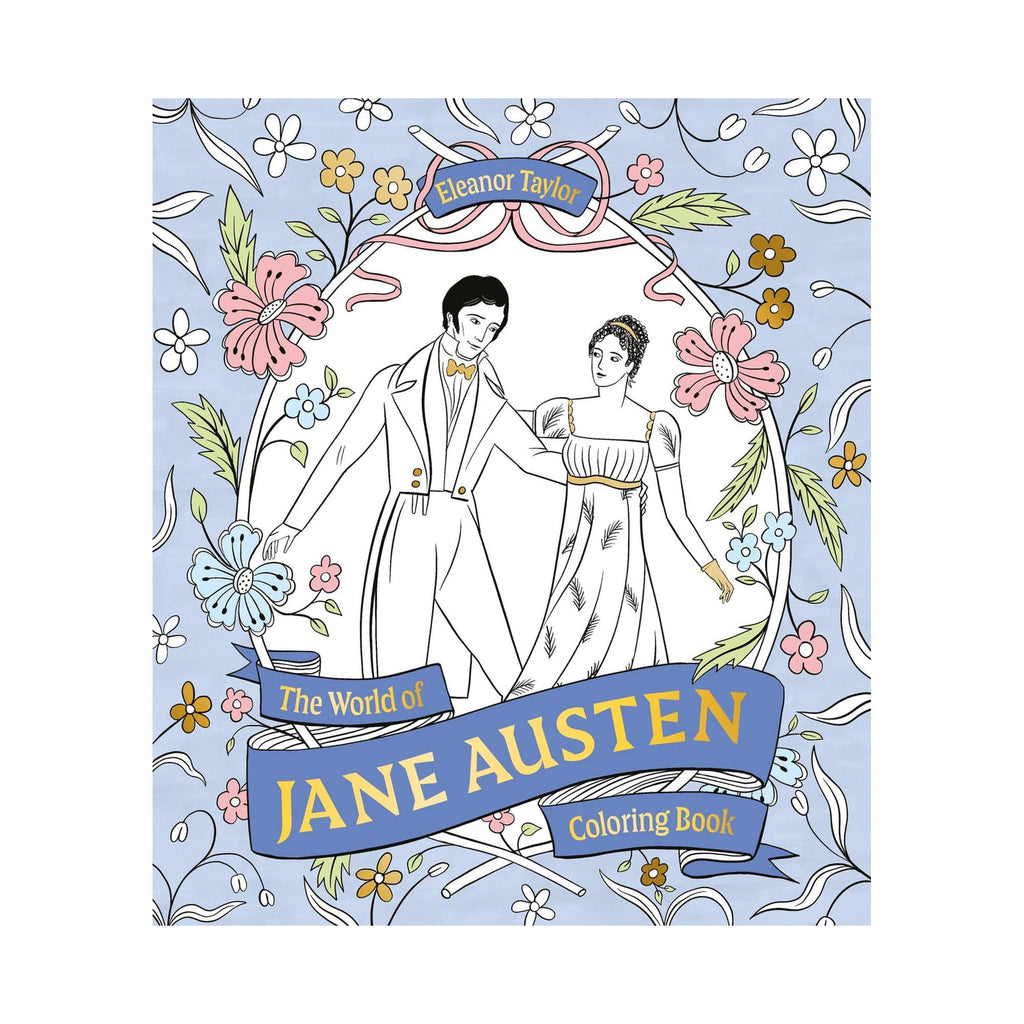 The World of Jane Austen Coloring Book Chronicle Books - Laurence King Books - Coloring