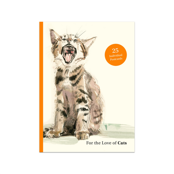 For the Love of Cats - 25 Postcards Chronicle Books - Laurence King Cards - Boxed Cards - Post Cards