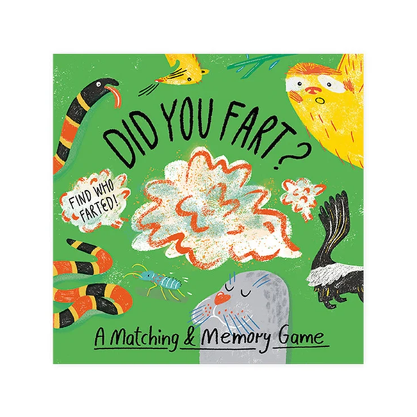 Did You Fart Matching And Memory Game Chronicle Books - Laurence King Toys & Games - Puzzles & Games - Games