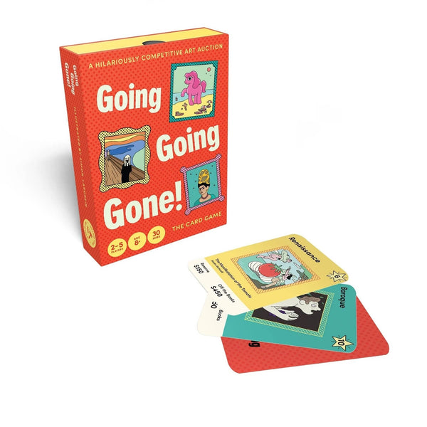 Going, Going, Gone! Card Game Chronicle Books - Laurence King Toys & Games - Puzzles & Games - Games
