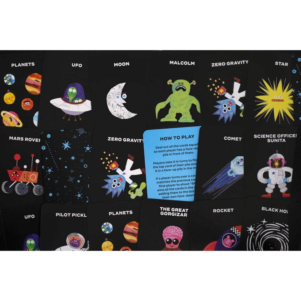 Space Snap Card Game Chronicle Books - Laurence King Toys & Games - Puzzles & Games - Games