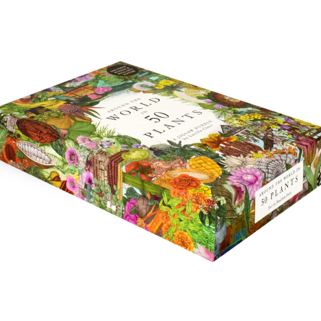 Around The World In 50 Plants 1000 Piece Jigsaw Puzzle Chronicle Books - Laurence King Toys & Games - Puzzles & Games - Jigsaw Puzzles