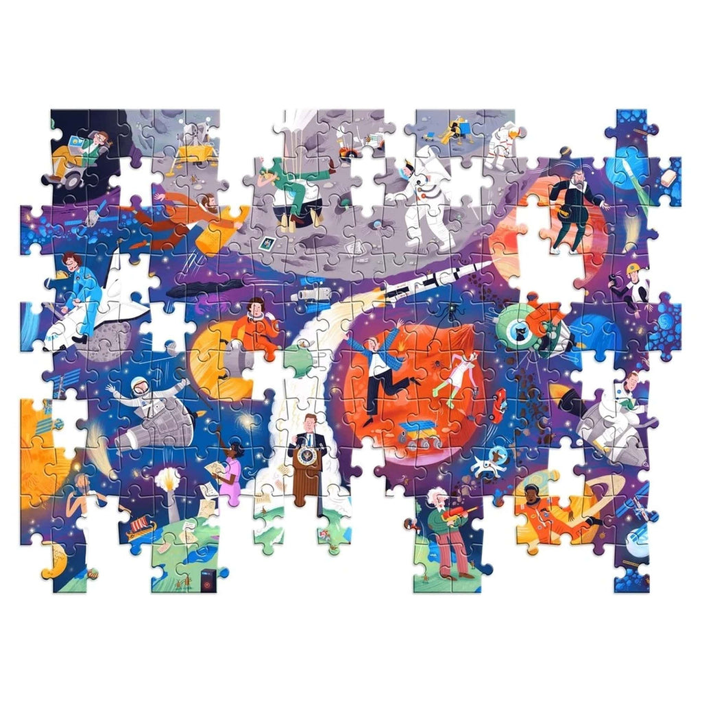 Reach for the Stars! History Heroes Space 200 Piece Jigsaw Puzzle Chronicle Books - Laurence King Toys & Games - Puzzles & Games - Jigsaw Puzzles