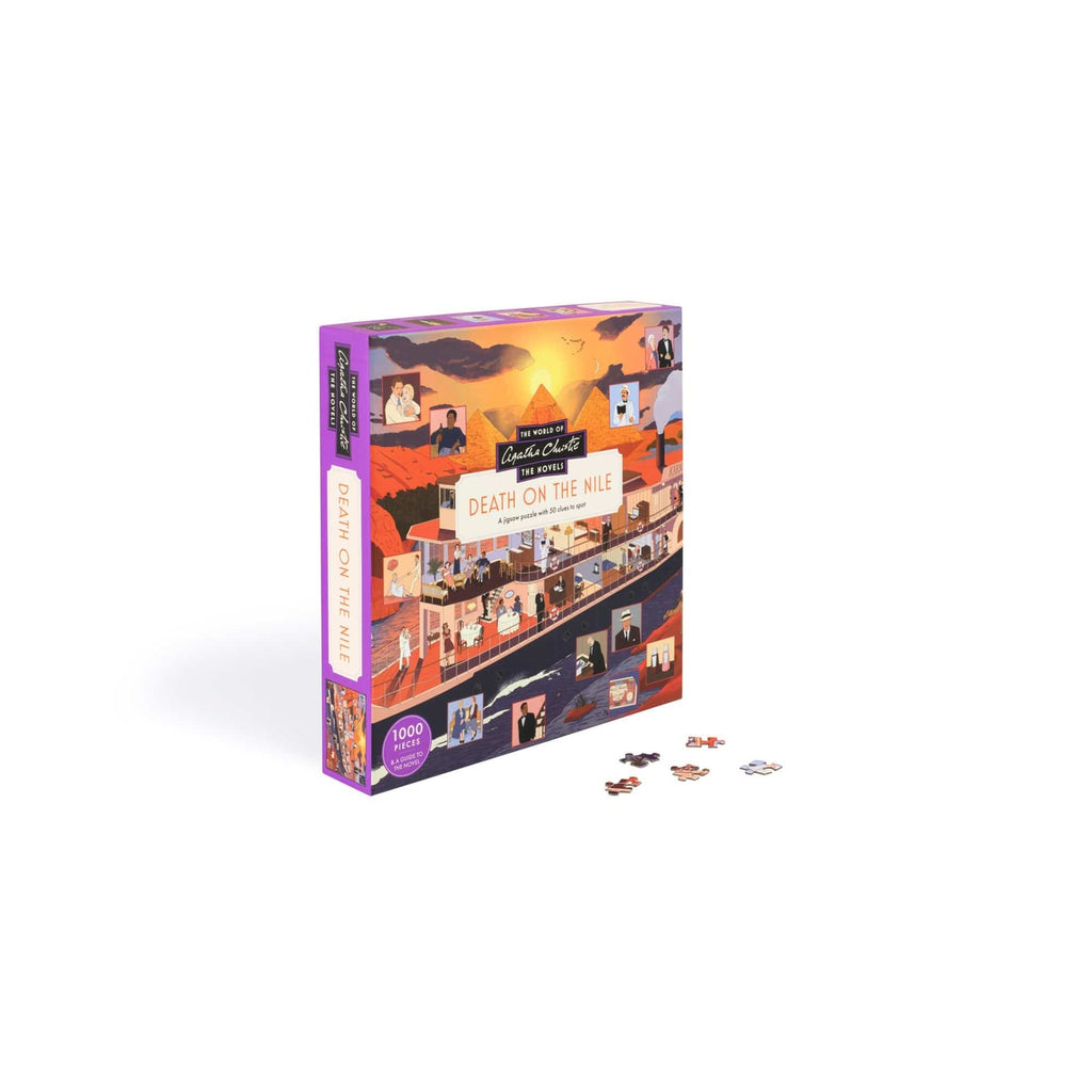 The World of Agatha Christie: Death on the Nile 1000 Piece Jigsaw Puzzle Chronicle Books - Laurence King Toys & Games - Puzzles & Games - Jigsaw Puzzles