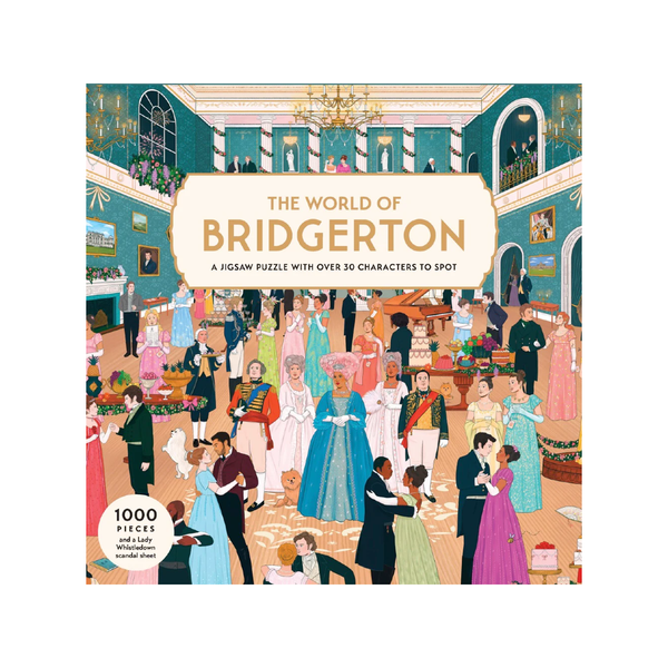 The World Of Bridgerton 1000 Piece Jigsaw Puzzle Chronicle Books - Laurence King Toys & Games - Puzzles & Games - Jigsaw Puzzles