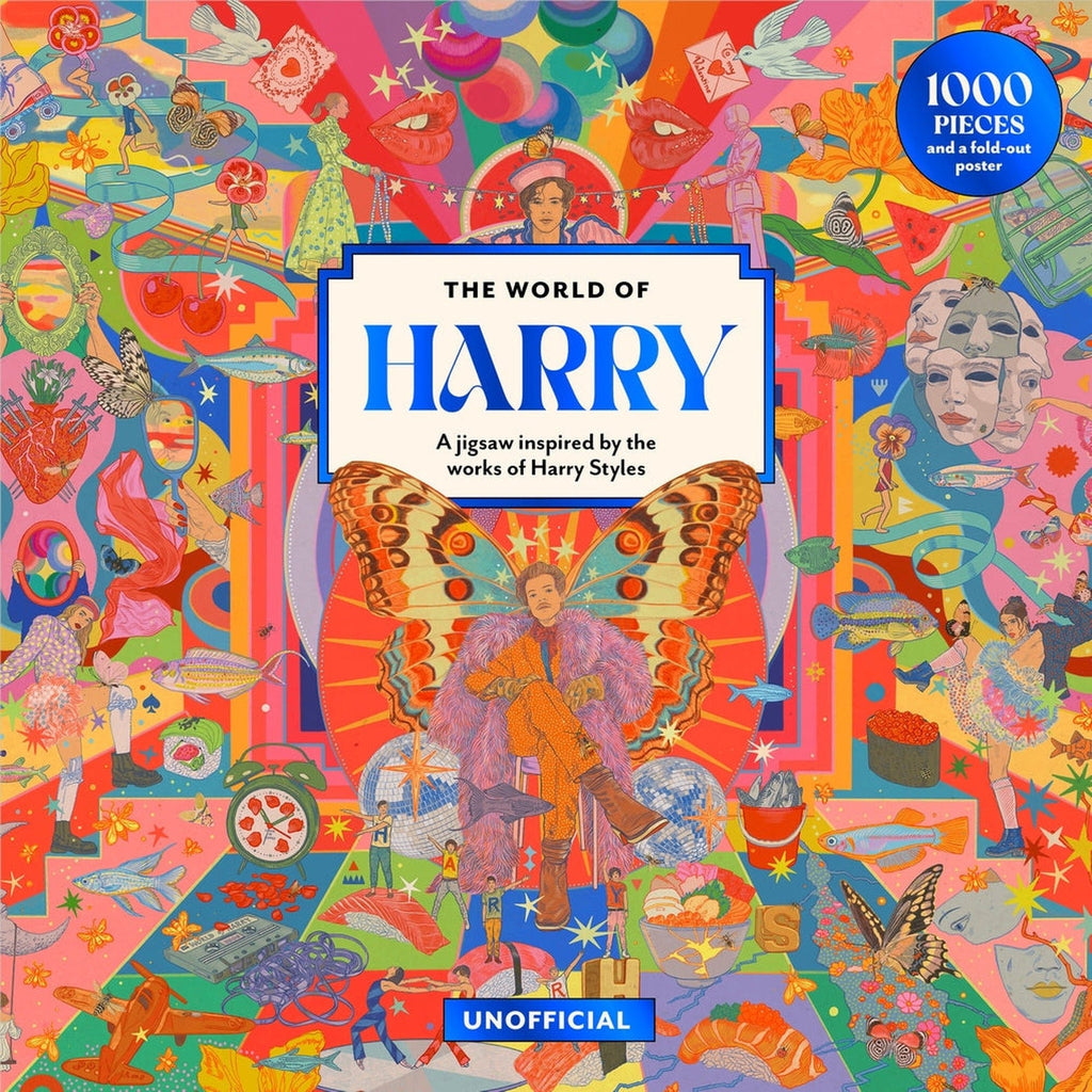 The World of Harry 1000 Piece Jigsaw Puzzle Chronicle Books - Laurence King Toys & Games - Puzzles & Games - Jigsaw Puzzles