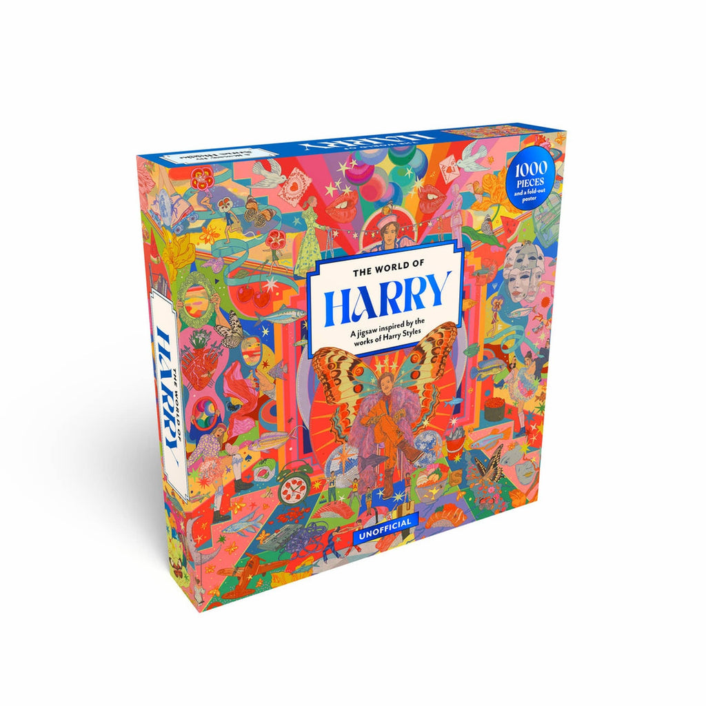 The World of Harry 1000 Piece Jigsaw Puzzle Chronicle Books - Laurence King Toys & Games - Puzzles & Games - Jigsaw Puzzles