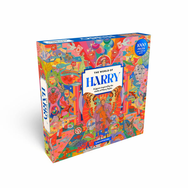 The World of Harry 1000 Piece Jigsaw Puzzle Chronicle Books - Laurence King Toys & Games - Puzzles & Games - Jigsaw Puzzles