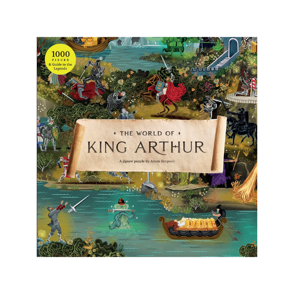 The World Of King Arthur 1000 Piece Jigsaw Puzzle Chronicle Books - Laurence King Toys & Games - Puzzles & Games - Jigsaw Puzzles