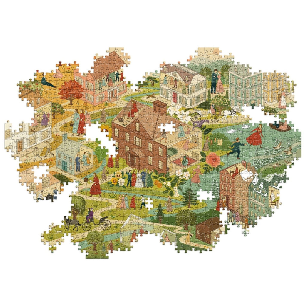 The World of Little Women 1000 Piece Jigsaw Puzzle Chronicle Books - Laurence King Toys & Games - Puzzles & Games - Jigsaw Puzzles