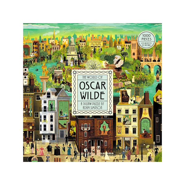 The World Of Oscar Wilde 1000 Piece Jigsaw Puzzle Chronicle Books - Laurence King Toys & Games - Puzzles & Games - Jigsaw Puzzles