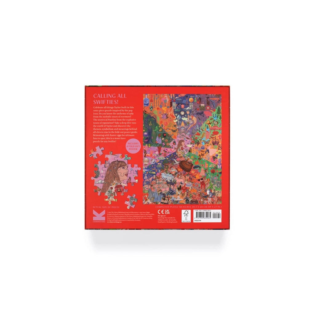 The World of Taylor 1000 Piece Jigsaw Puzzle Chronicle Books - Laurence King Toys & Games - Puzzles & Games - Jigsaw Puzzles