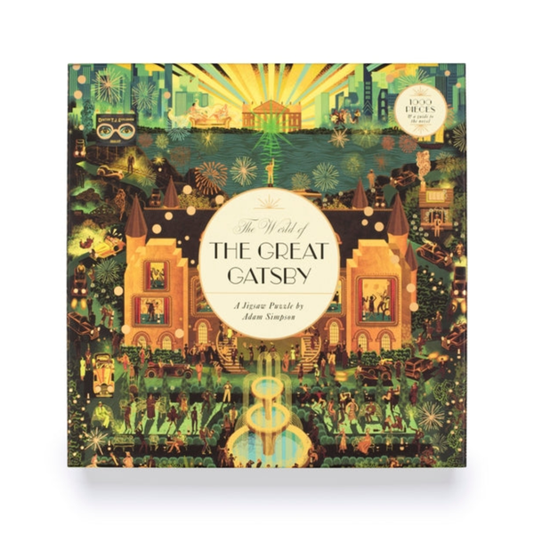 The World of The Great Gatsby - 1000 Piece Jigsaw Puzzle Chronicle Books - Laurence King Toys & Games - Puzzles & Games - Jigsaw Puzzles
