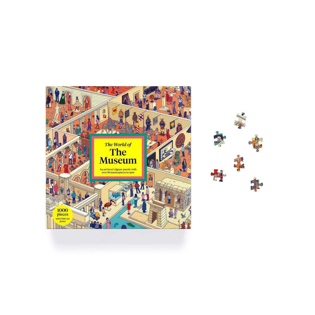 The World of the Museum 1000 Piece Jigsaw Puzzle Chronicle Books - Laurence King Toys & Games - Puzzles & Games - Jigsaw Puzzles
