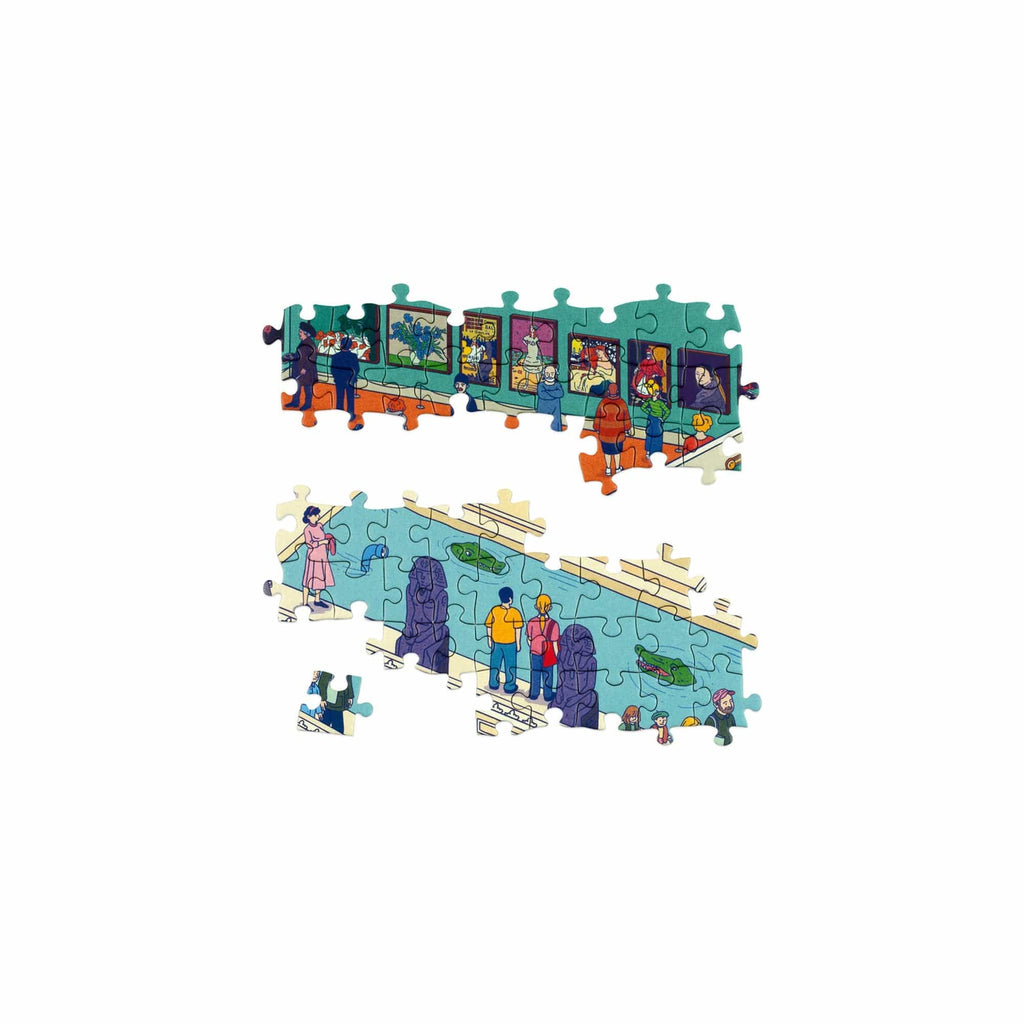 The World of the Museum 1000 Piece Jigsaw Puzzle Chronicle Books - Laurence King Toys & Games - Puzzles & Games - Jigsaw Puzzles