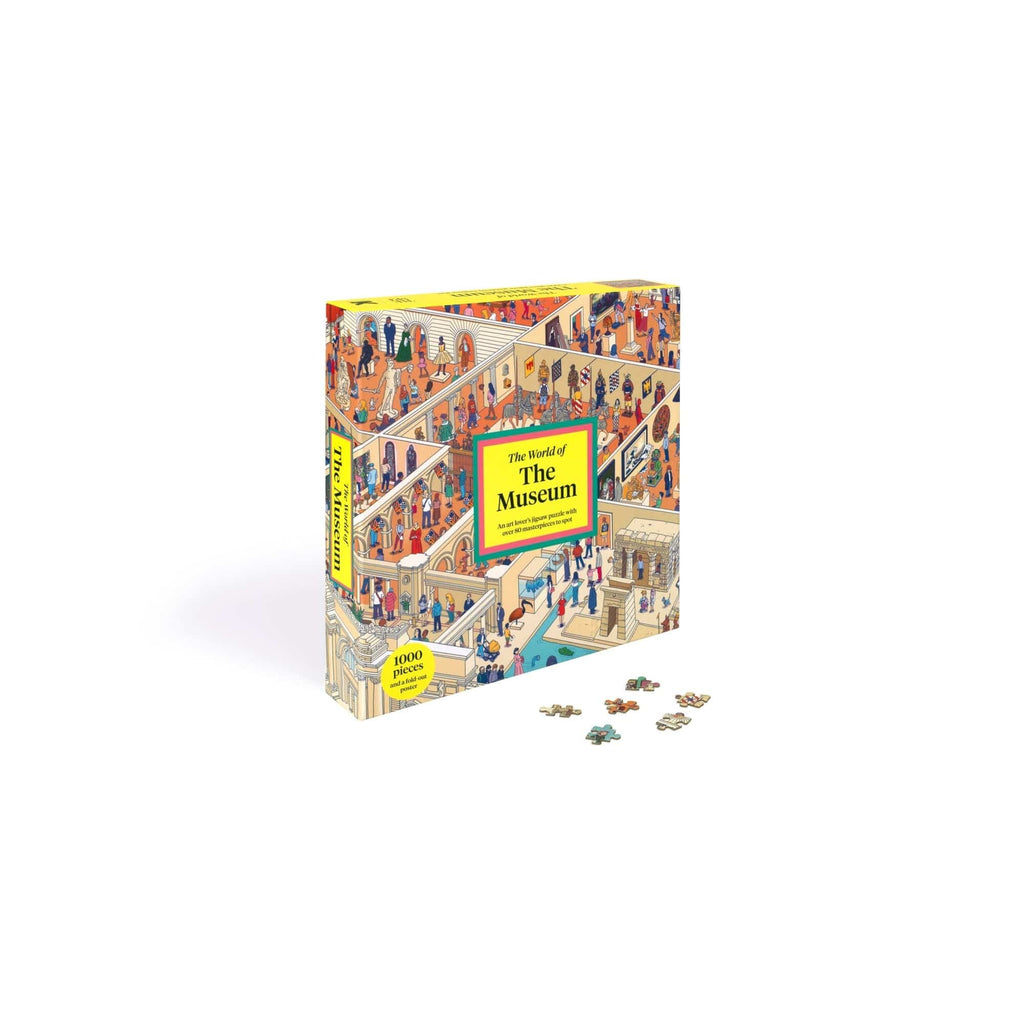 The World of the Museum 1000 Piece Jigsaw Puzzle Chronicle Books - Laurence King Toys & Games - Puzzles & Games - Jigsaw Puzzles
