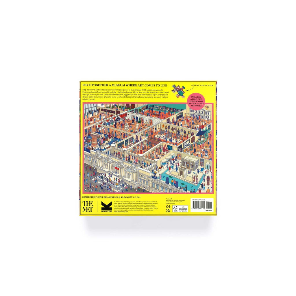 The World of the Museum 1000 Piece Jigsaw Puzzle Chronicle Books - Laurence King Toys & Games - Puzzles & Games - Jigsaw Puzzles