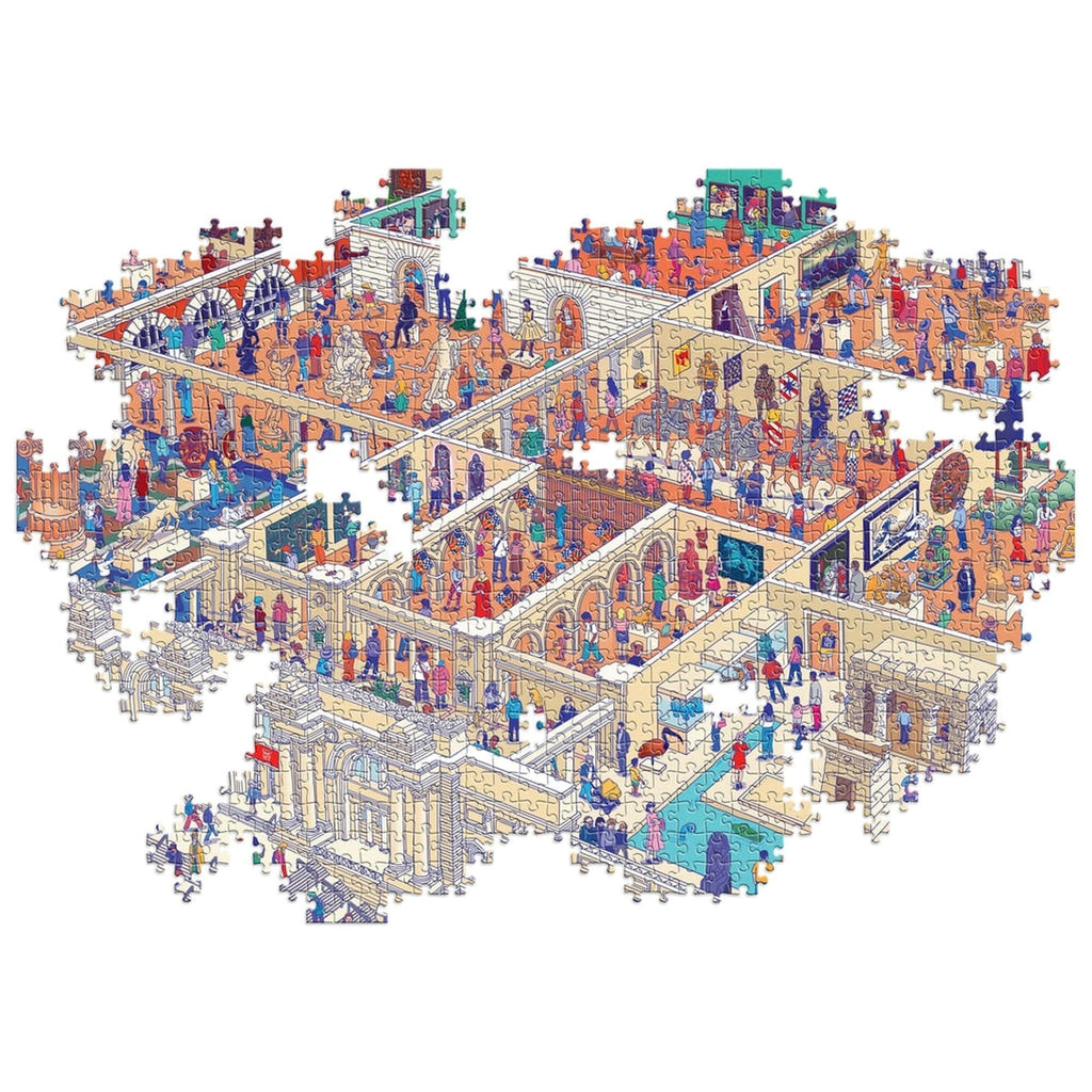 The World of the Museum 1000 Piece Jigsaw Puzzle Chronicle Books - Laurence King Toys & Games - Puzzles & Games - Jigsaw Puzzles