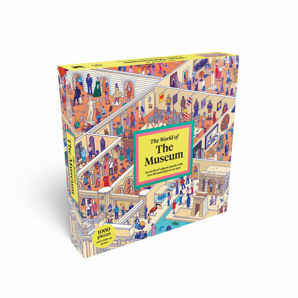 The World of the Museum 1000 Piece Jigsaw Puzzle Chronicle Books - Laurence King Toys & Games - Puzzles & Games - Jigsaw Puzzles