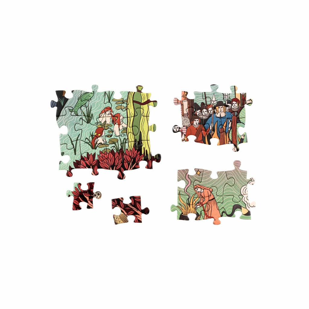 The World of Witches 1000 Piece Jigsaw Puzzle Chronicle Books - Laurence King Toys & Games - Puzzles & Games - Jigsaw Puzzles